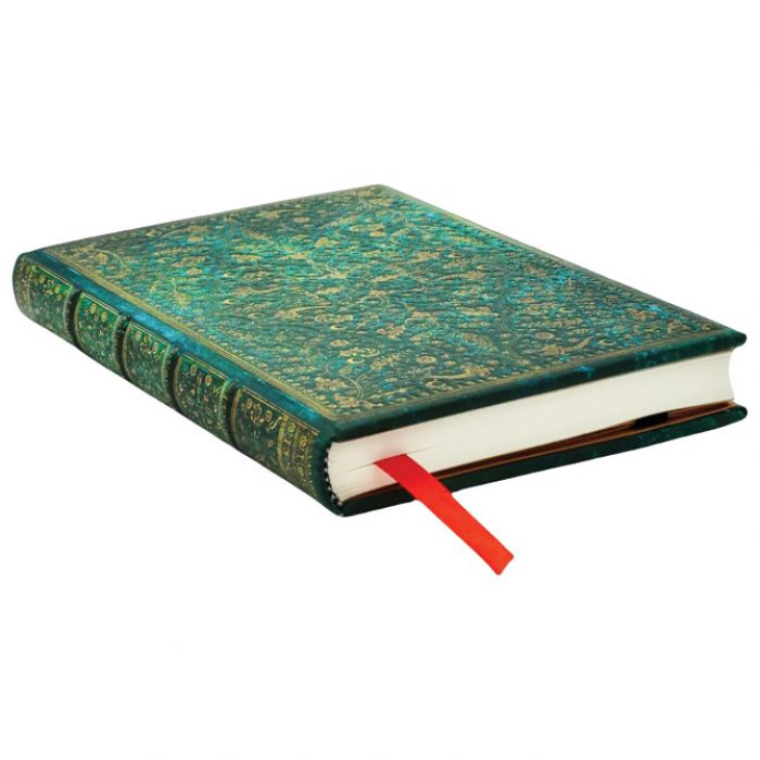 NOTES  9X14CM-MINI CRTE  88L S GUMICOM EMERALD FLOWER PAPERBLANKS PB1317-5
