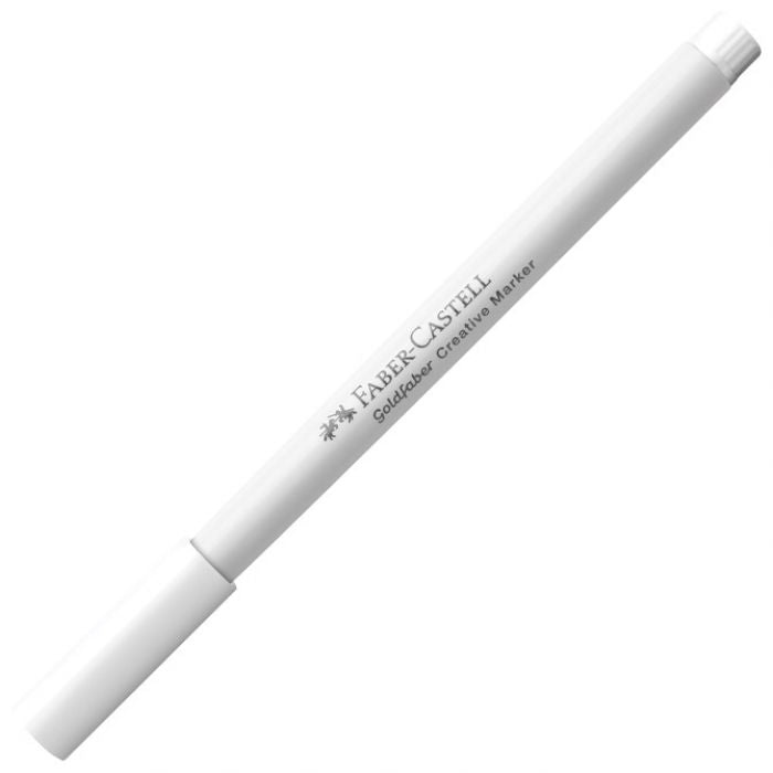 MARKER PERMANENTNI DEKORATIVNI 1,5MM FABER CASTELL 160601 BIJELI
