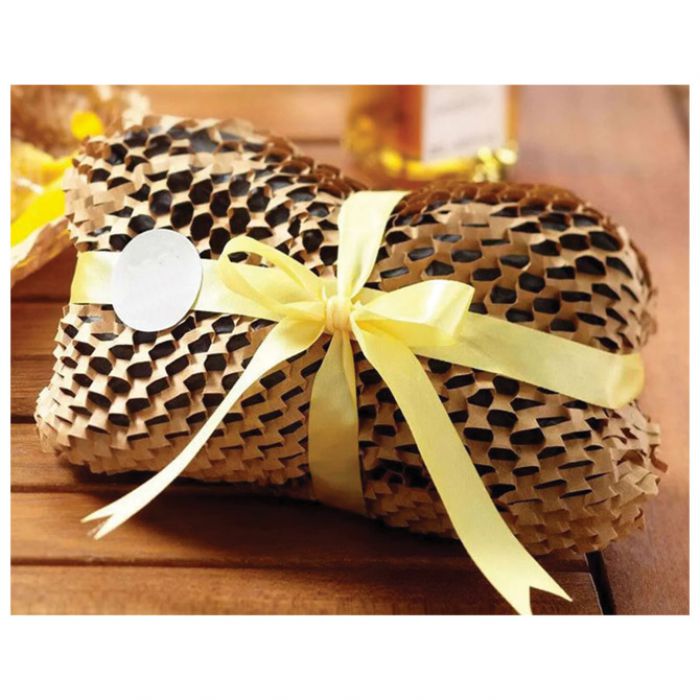 PAPIR OMOTNI SAĆASTI ROLA 80G 38CMX50M "BI WRAP BOX" SMEĐI - U KUTIJI