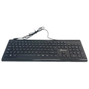 TIPKOVNICA USB MROS101-HRSI SLIM CRNA