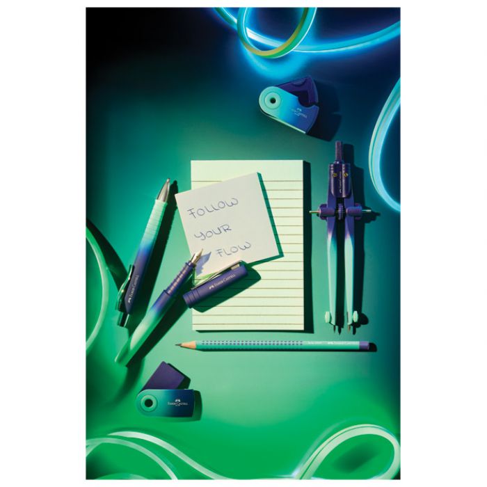 NALIVPERO POLY (M) FLOW FABER CASTELL 241018 TIRKZNO-PLAVO