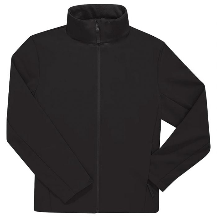 JAKNA ZIP UNISEX B&C RESET 3LR SOFTSHELL CRNA 2XL