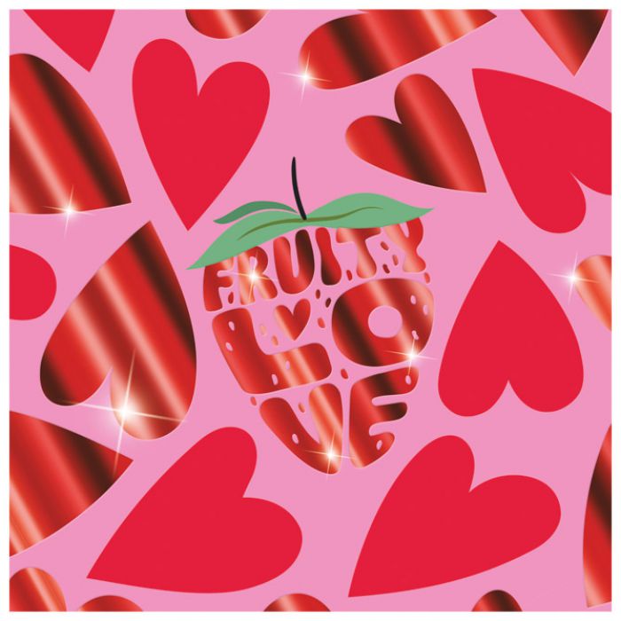 BOJANKA B5 16L PLUS NALJEPNICE FRUITY LOVE BRUNNEN 10-48124 522
