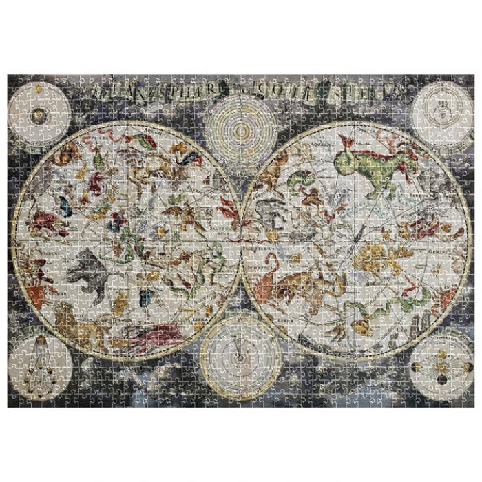 PUZZLE 1000 KOM MAP 1 INTERDRUK