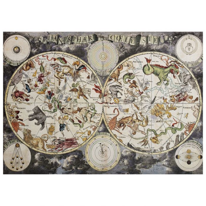 PUZZLE 1000 KOM MAP 1 INTERDRUK