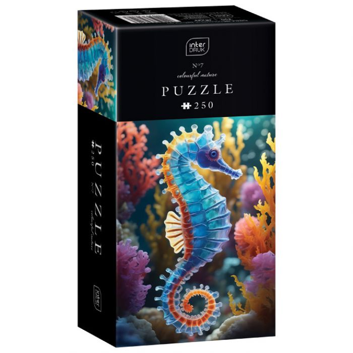 PUZZLE 250 KOM COLORFUL NATURE 7 SEA HORSE INTERDRUK