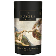PUZZLE 1000 KOM TUBA ART.11 MICHELANGELO "CREATION OF ADAM (SISTINE CHAPEL)" INTERDRUK