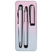 GARNITURA OLOVKA KEMIJSKA PLUS NALIVPERO POLY FLOW U MET.KUT. FABER CASTELL 241054 SVIJETLOPLAVA-SVIJETL
