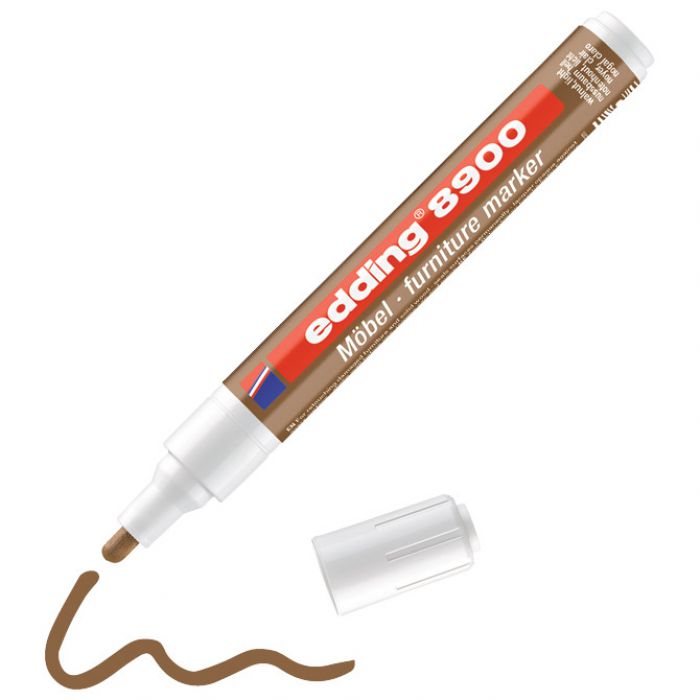 MARKER ZA NAMJEŠTAJ EDDING 8900/1 DRVO ORAHA BLISTER