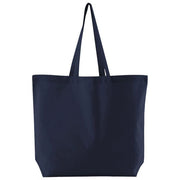 VREĆICE ZA KUPOVINU PAMUČNA 35X39X13.5 CM DUGE RUČKE MAXI BEECHFIELD W165  TAMNOPLAVA