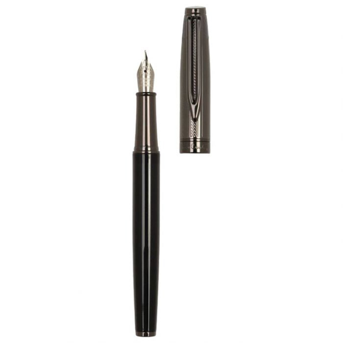 GARNITURA OLOVKA KEMIJSKA PLUS NALIVPERO ODETTE PIERRE CARDIN B0409600IP3 TAMNOSIVA
