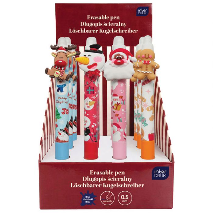 ROLER GEL PIŠI-BRIŠI CHRISTMAS INTERDRUK SORT