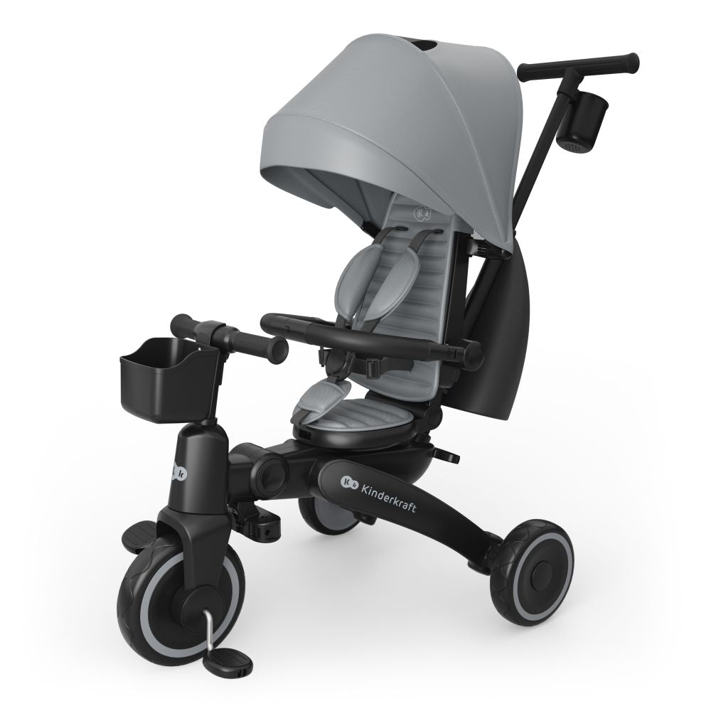 Kinderkraft Sklopivi tricikl JAZZ 3 - Grey