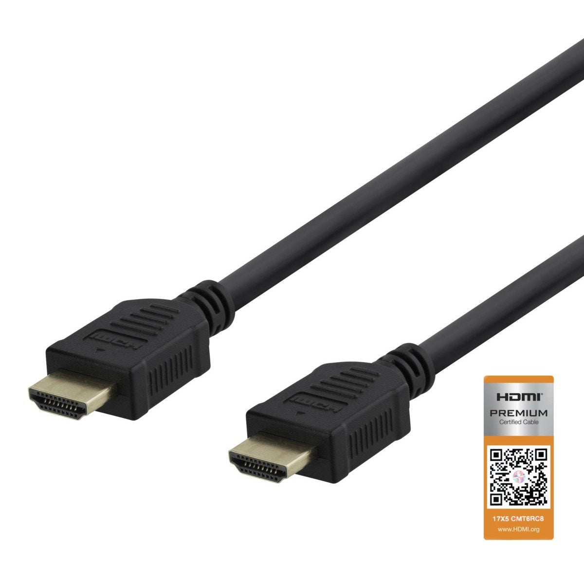 DELTACO Kabel Premium High Speed HDMI , 4K UHD, 3m,CRNI