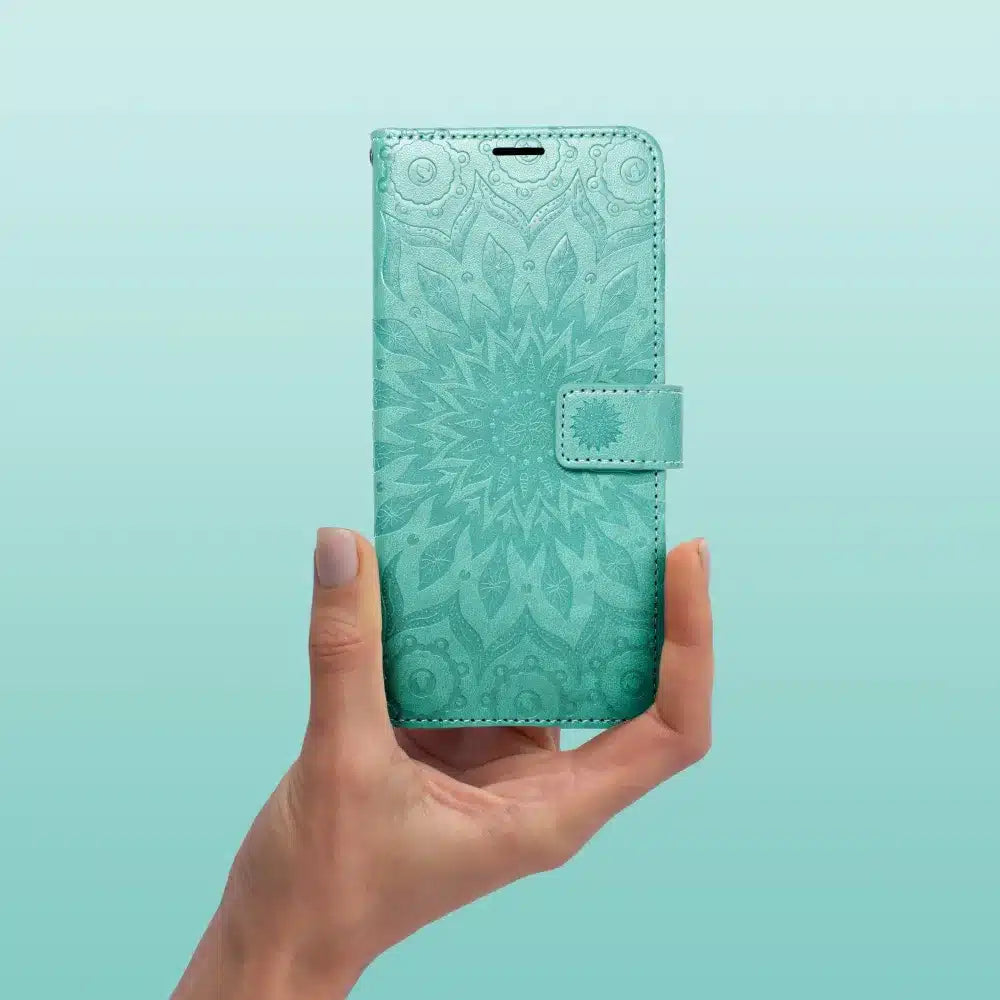 MEZZO Book case preklopna torbica za XIAOMI Redmi 12 4G / 12 5G mandala green