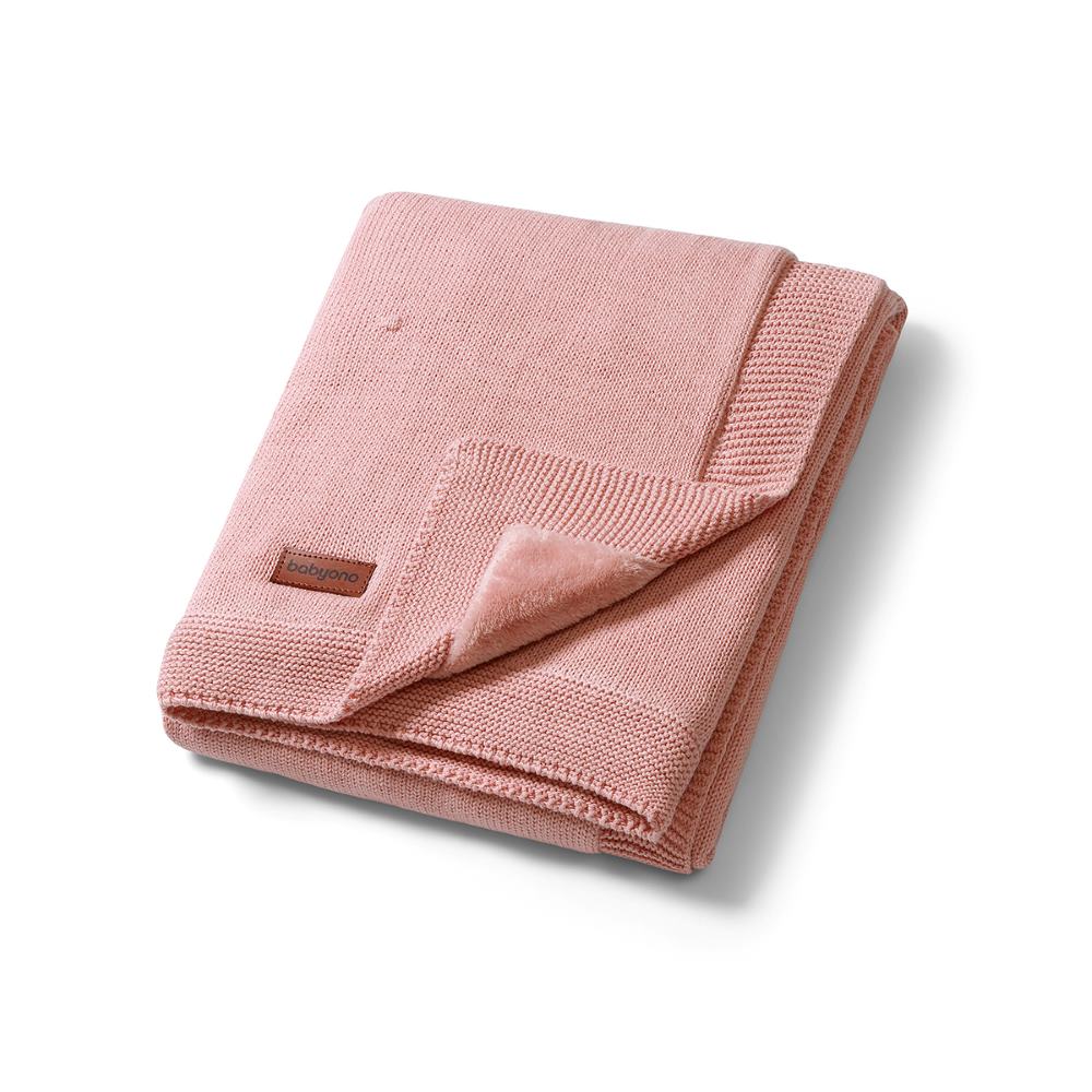 BabyOno Pamučna dekica obostrana 75x100 cm - Roza