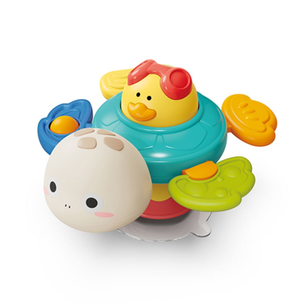 BabyOno Senzorna igračka s vakuumom Kornjača