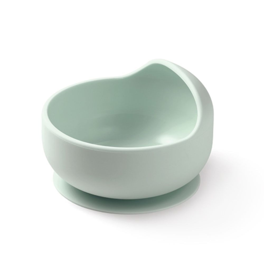 BabyOno Silikonska zdjelica s vakuumom 350 ml 6 m+ - Mint