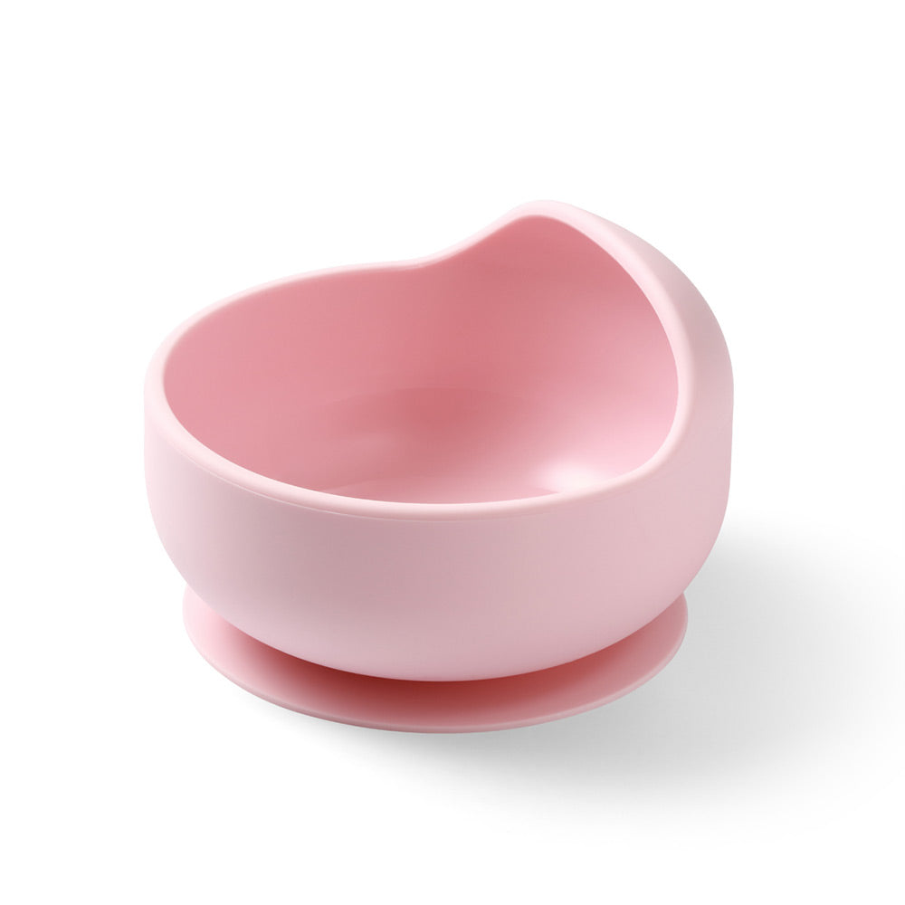 BabyOno Silikonska zdjelica s vakuumom 350 ml 6 m+ - Roza