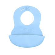 BabyOno Silikonski podbradak 6 m+, plava