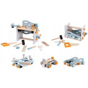 Ecotoys Stol za igru Mali Majstor od 52 elementa