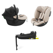 Kinderkraft ENDURA 3u1 Modular System autosjedalice + baza, Beige