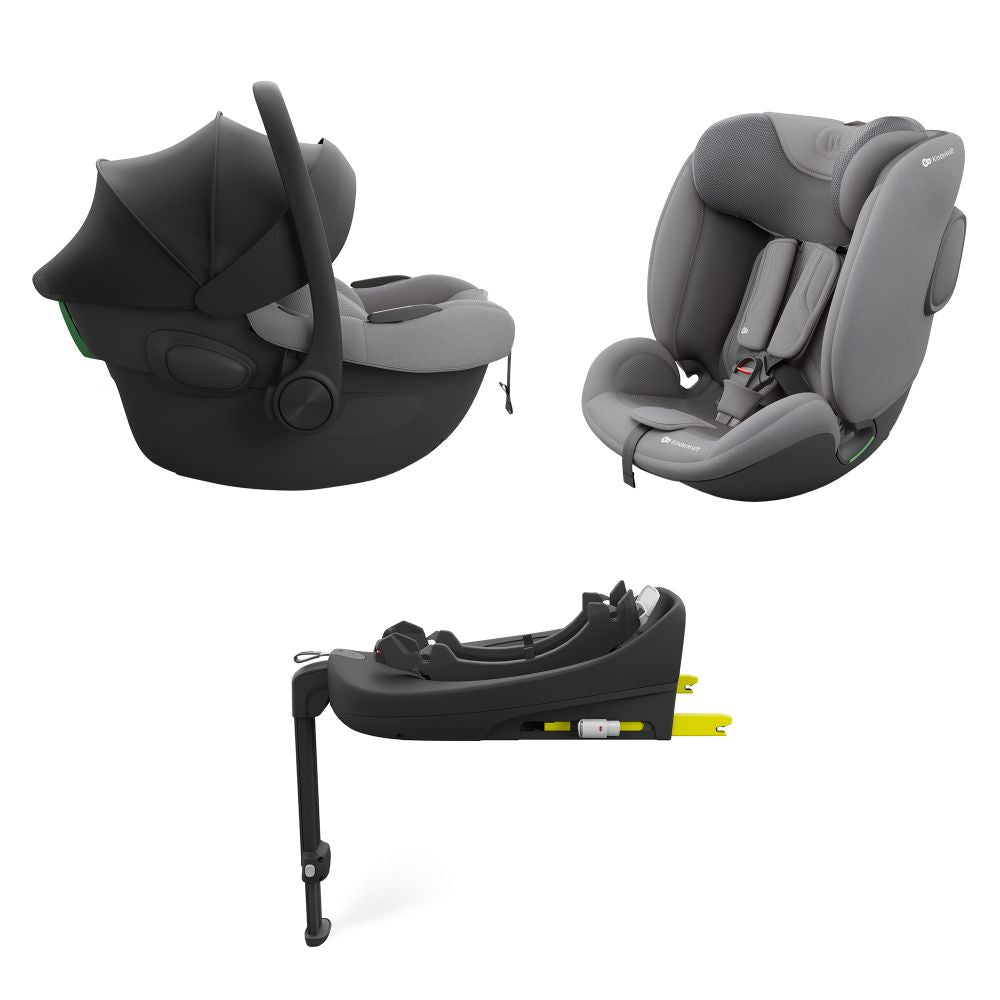 Kinderkraft ENDURA 3u1 Modular System autosjedalice + baza, Grey