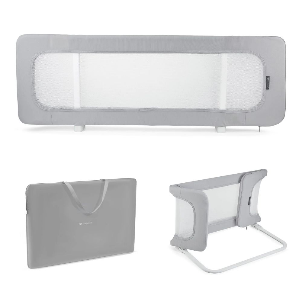 Kinderkraft Guard & Dream zaštitna ograda za krevet 118x41x44 cm - Light Grey