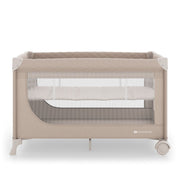 Kinderkraft Putni krevetić LEODY UP, Beige