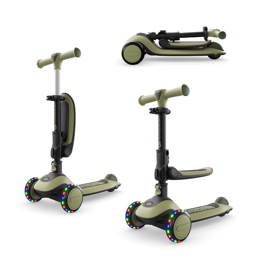 Kinderkraft romobil HALLEY 2 - Grassland green