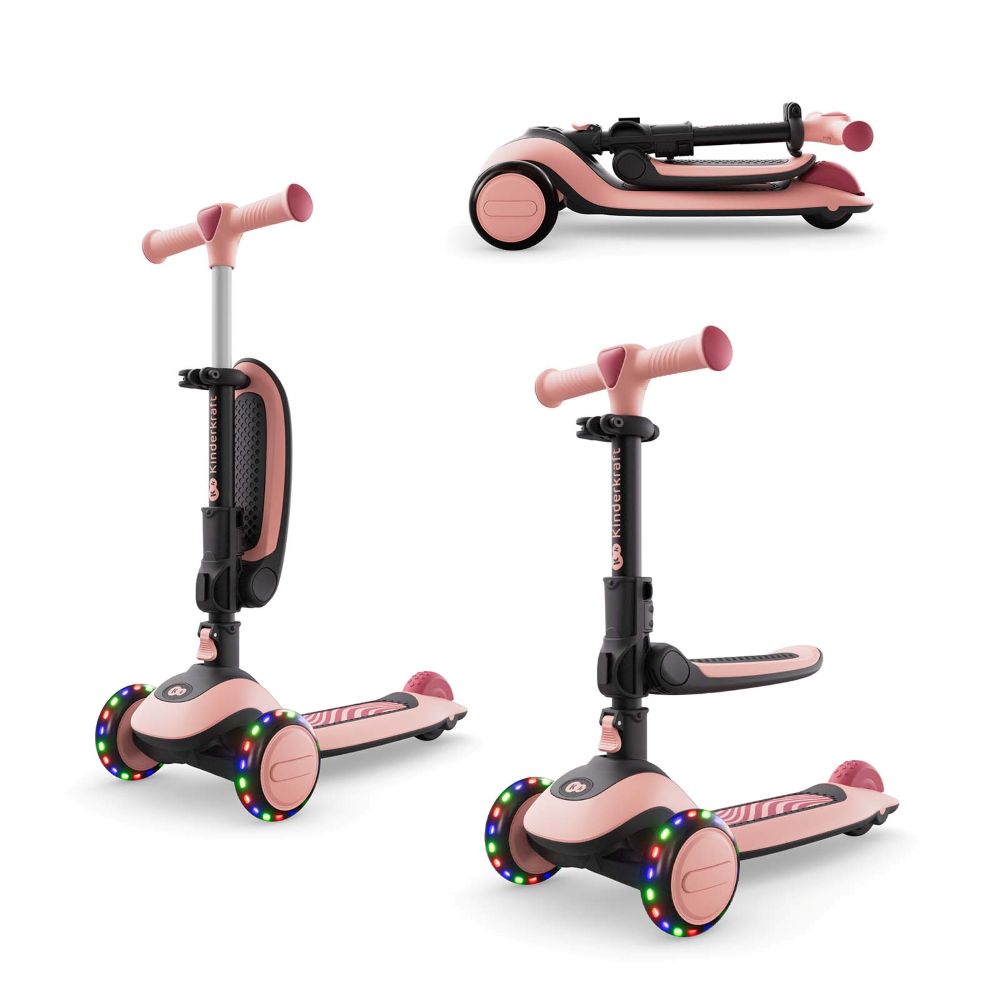 Kinderkraft romobil HALLEY 2 - Rose pink