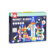 Magnetni set građevinski blokovi TUNEL, Marble Run - 134 dijelova