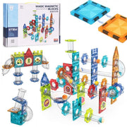 Magnetni set građevinski blokovi TUNEL, Marble Run - 113 dijelova