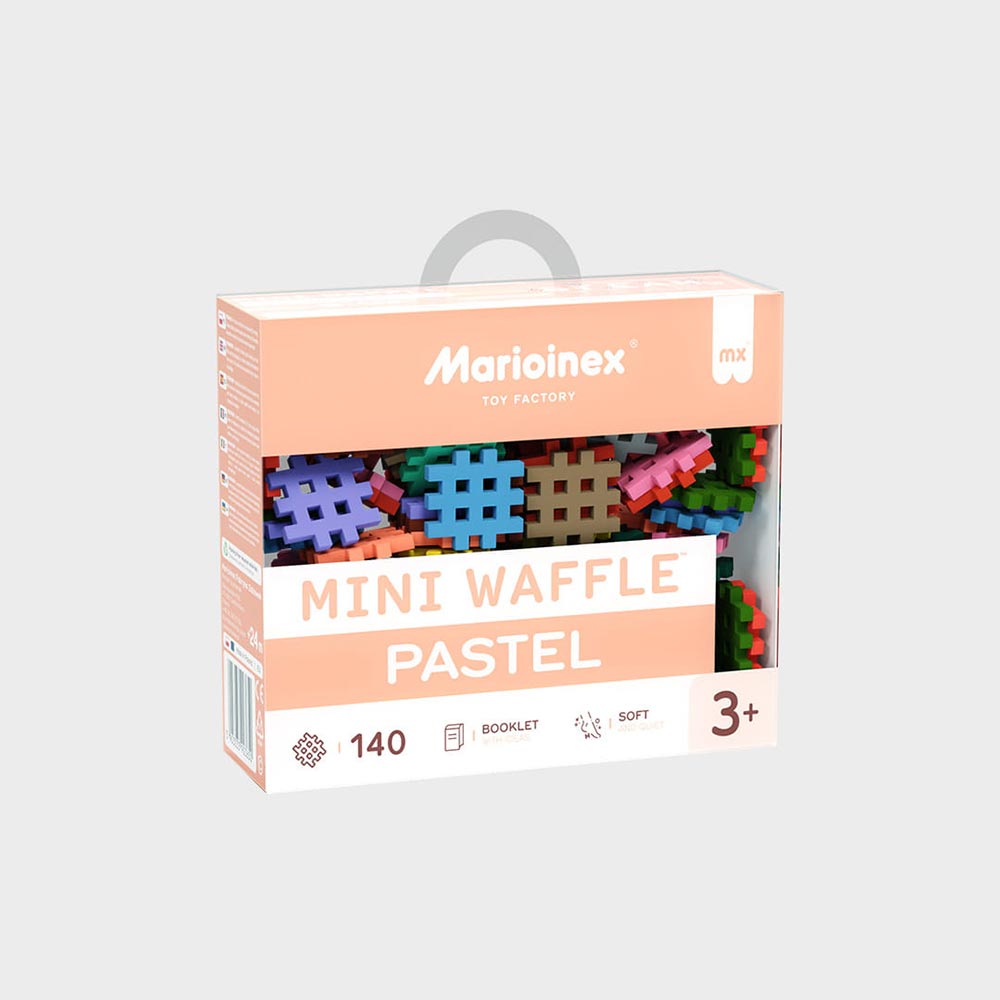Marioinex Mini Waffle Pastel 140 kom