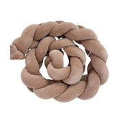 SuperMami Ogradica pletenica velur 300x22 cm, choco