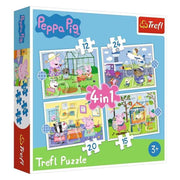 TREFL Baby puzzle Peppa Pig 4u1 34359