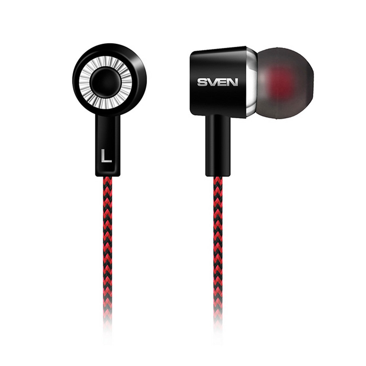 SVEN E-108 Stereo In-ear slušalice Crno-Crvene