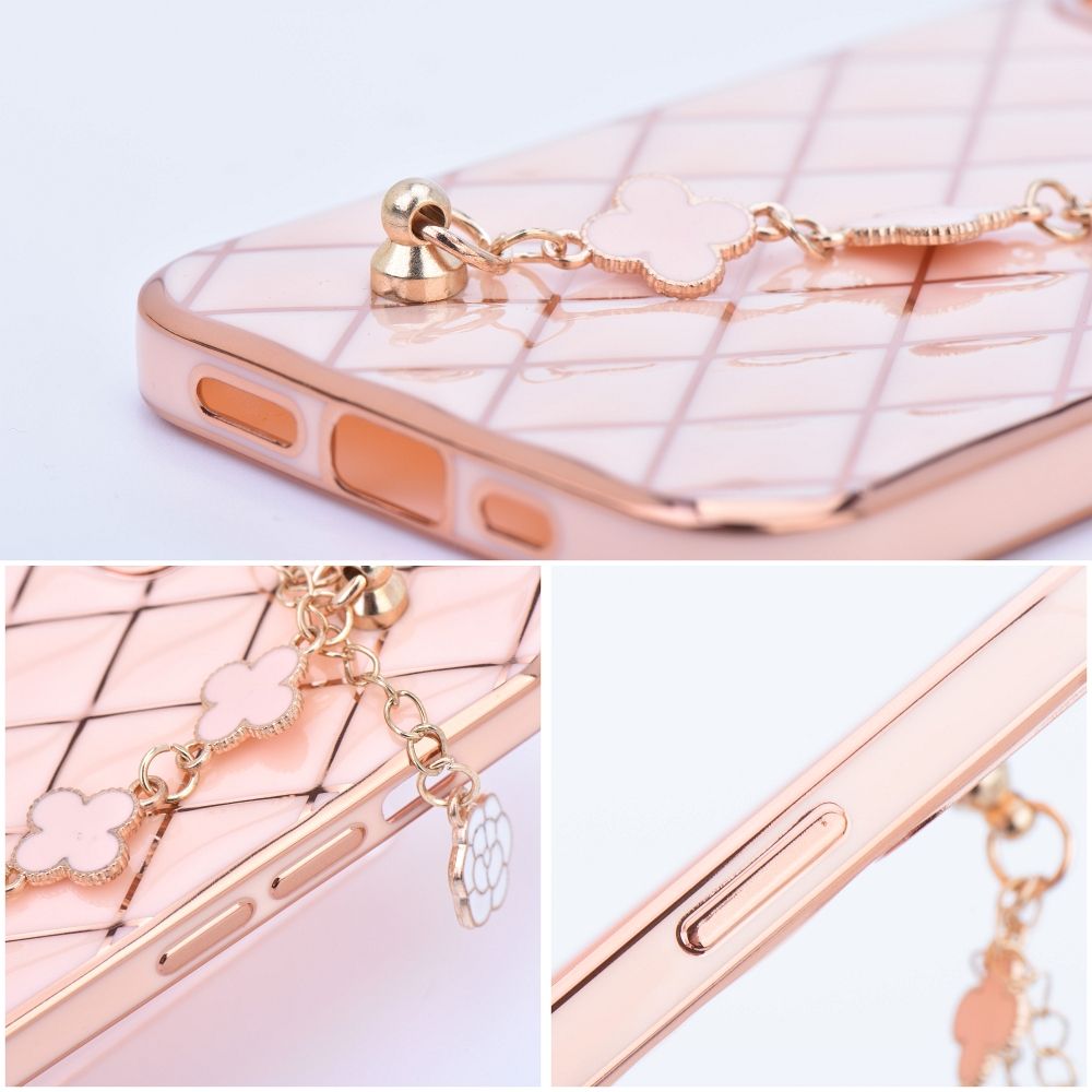 TREND maska sa lančićem za iPhone 11 pink
