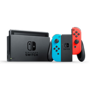 Nintendo Switch V2 2019 prijenosna igraća konzola 15,8 cm (6.2") 32 GB Ekran osjetljiv na dodir Wi-Fi Crno, Plavo, Crveno