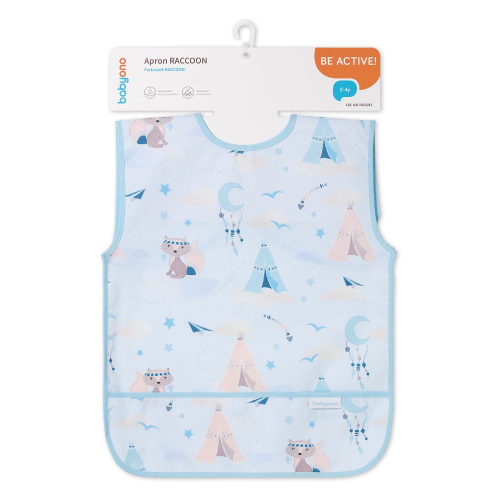 BabyOno Podbradak košuljica 24+ mjeseci Rakun