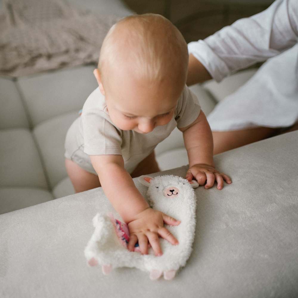 BabyOno Šuškalica Llama Lulu, roza