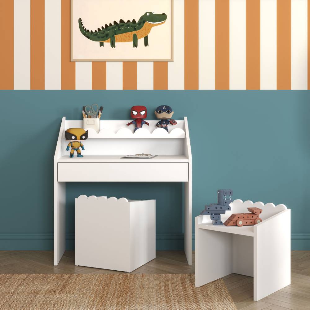 Bellamy Book Nook Montessori stolica, snow