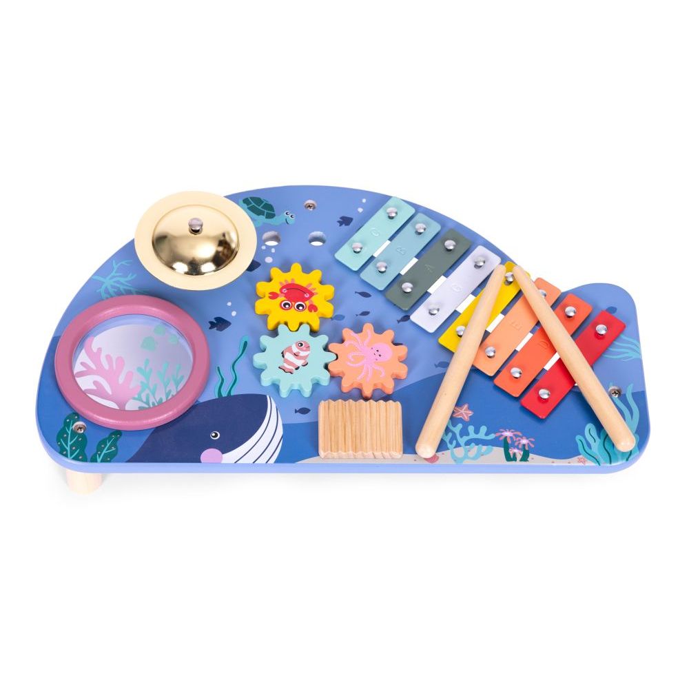 Ecotoys stol s glazbenim instrumentima