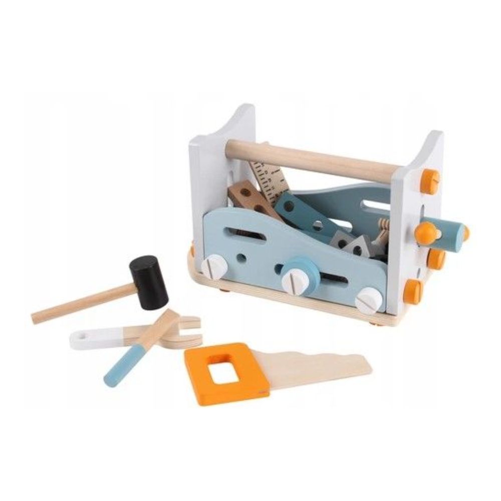 Ecotoys Stol za igru Mali Majstor od 52 elementa