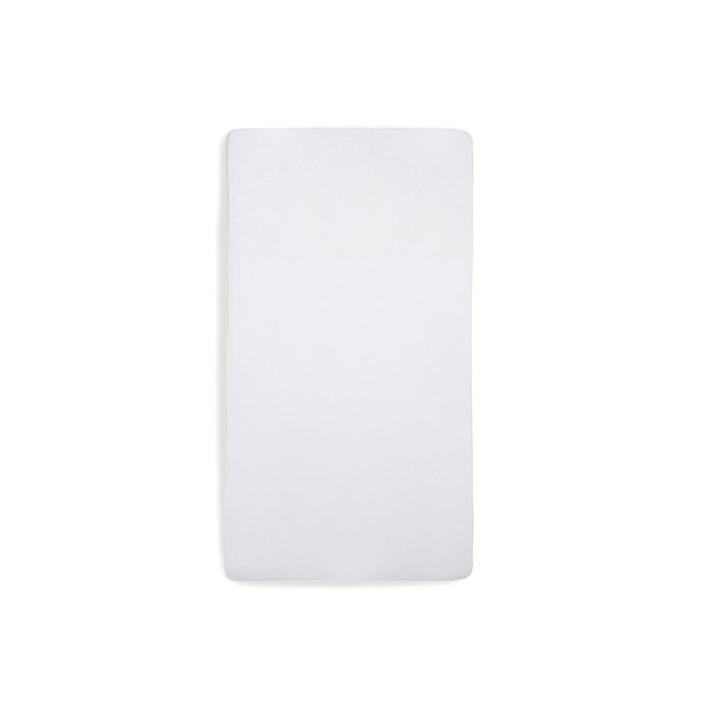 Jollein Terry plahta s gumicom vodoodbojna 60x120 cm, White