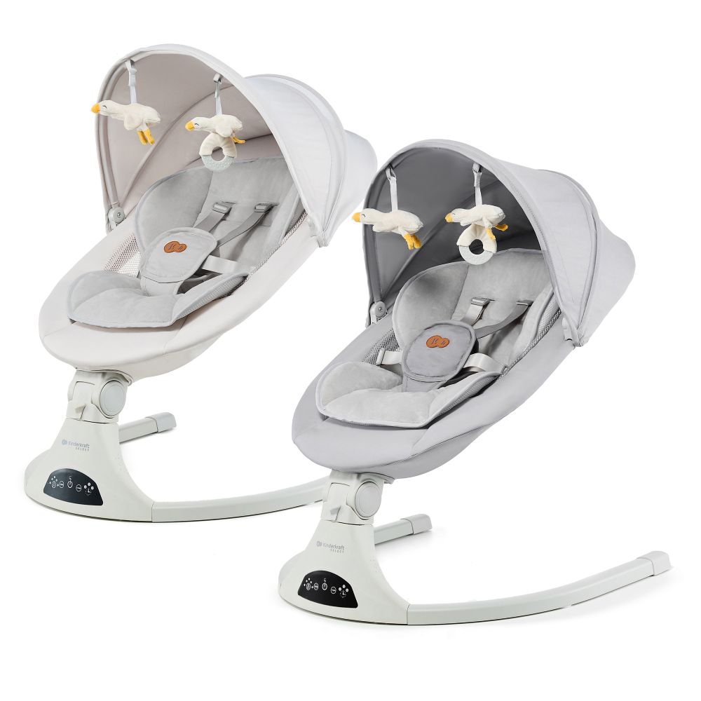 Kinderkraft Električna njihaljka TULSY, Grey