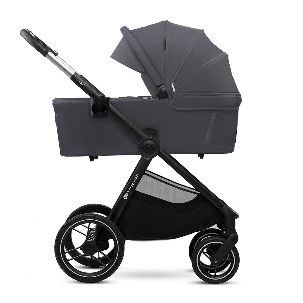 Kinderkraft dječja kolica Nea 2 2u1, Deep Grey