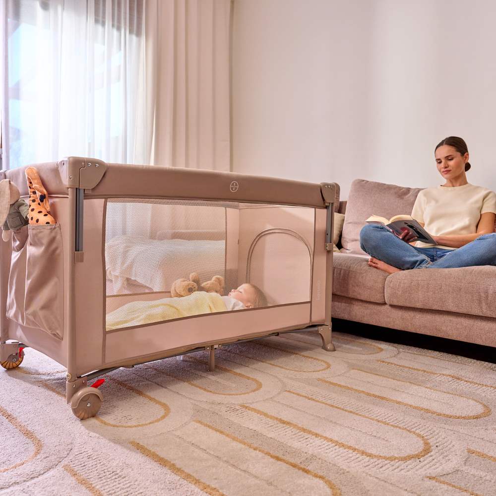 Lionelo krevetić 3u1 Ellen, Black Carbon