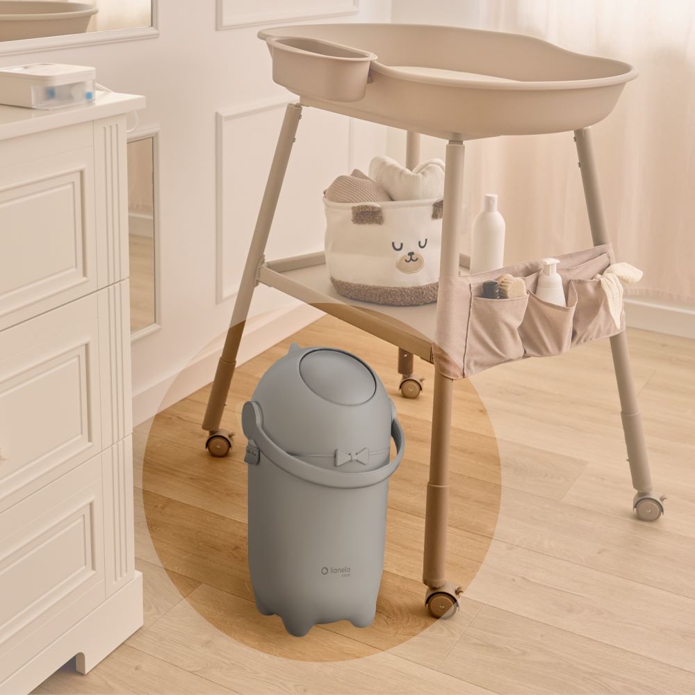 Lionelo Purebin kanta za pelene, grey