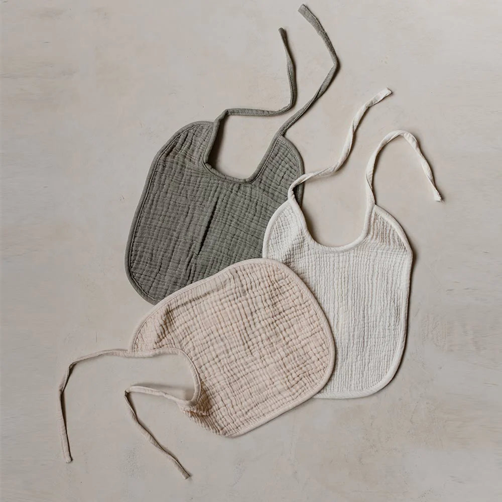Lunilou - Muslin podbradak, Off White